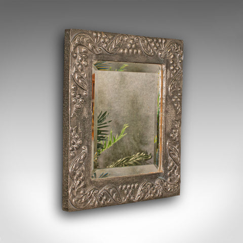 Small Antique Wall Mirror, English, Hall, Art Nouveau, Early 20th Century, 1920