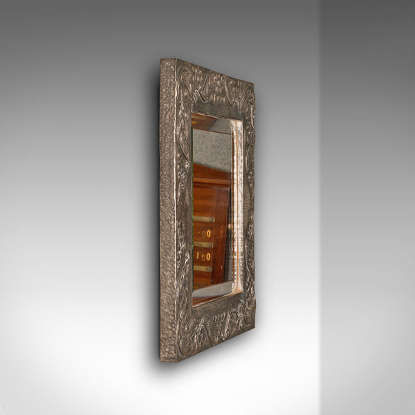 Small Antique Wall Mirror, English, Hall, Art Nouveau, Early 20th Century, 1920