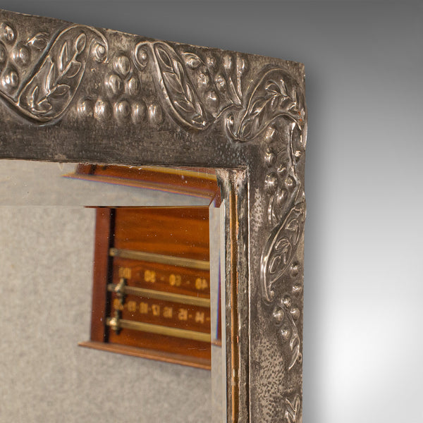Small Antique Wall Mirror, English, Hall, Art Nouveau, Early 20th Century, 1920