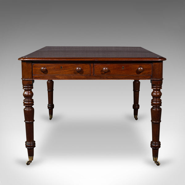 Antique Cartographer's Folio Table, English, Lift Over, Library, Desk, Georgian