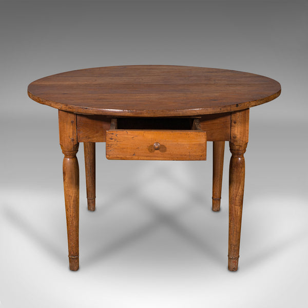 Antique Provencal Baker's Table, French, 4 Seat, Kitchen, Boulangerie, Victorian