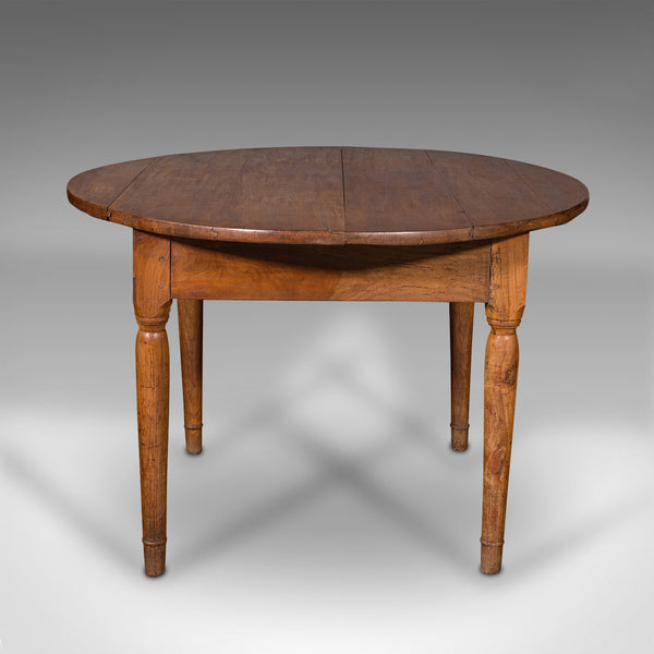 Antique Provencal Baker's Table, French, 4 Seat, Kitchen, Boulangerie, Victorian