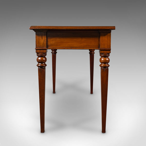 Antique Writer's Desk, English, Inlay, Side, Serving Table, Georgian, C.1800