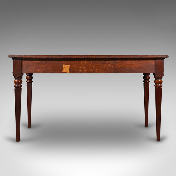 Antique Writer's Desk, English, Inlay, Side, Serving Table, Georgian, C.1800