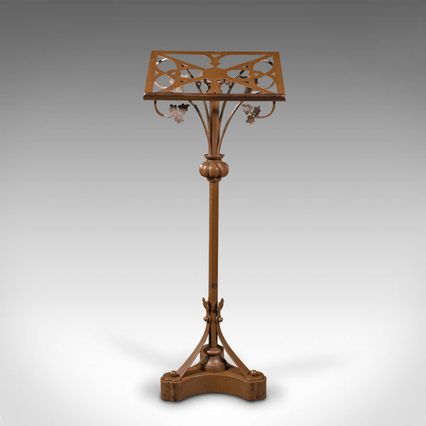 Antique Maitre D' Stand, Continental, Lectern, Easel, Art Nouveau, Victorian