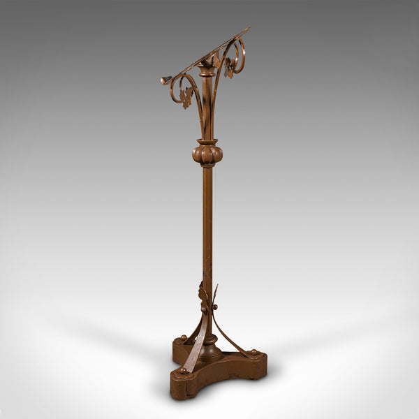 Antique Maitre D' Stand, Continental, Lectern, Easel, Art Nouveau, Victorian