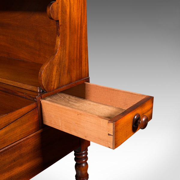 Antique Writing Desk, French, Flame, Cedar, Bonheur Du Jour, Victorian, C.1860