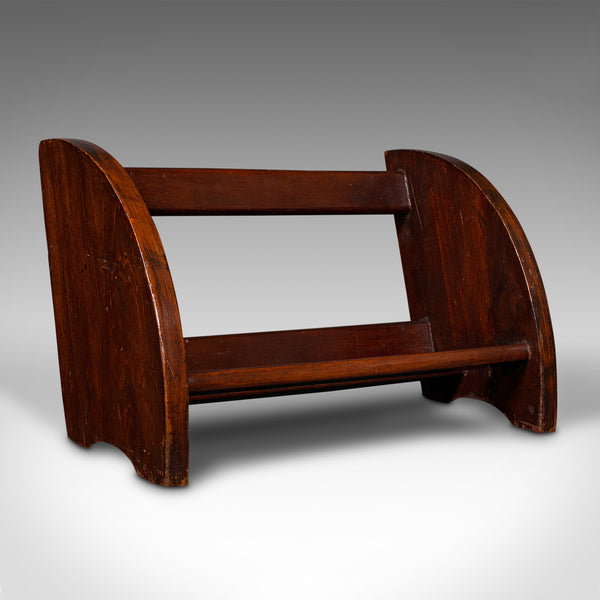 Small Antique Book Rest, English, Pine, Novel Rack, Trough, Edwardian, C.1910