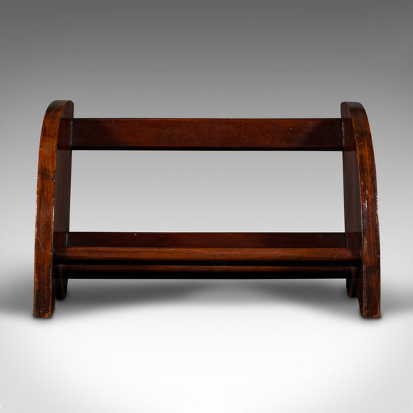 Small Antique Book Rest, English, Pine, Novel Rack, Trough, Edwardian, C.1910