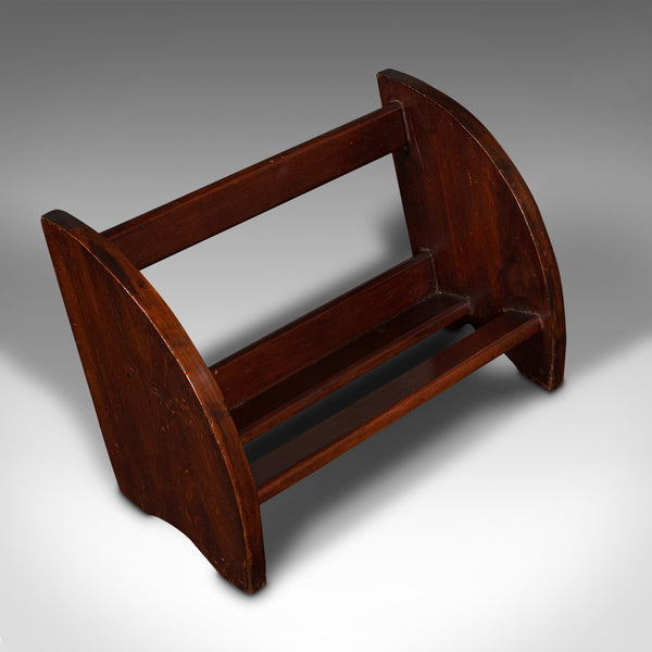 Small Antique Book Rest, English, Pine, Novel Rack, Trough, Edwardian, C.1910