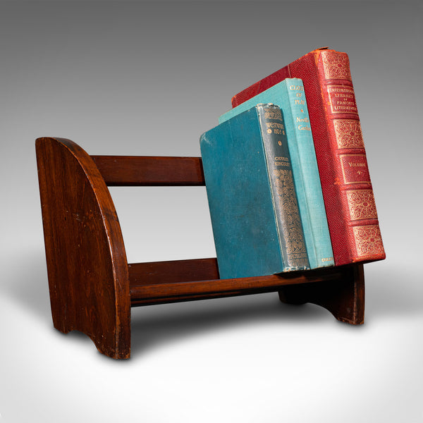 Small Antique Book Rest, English, Pine, Novel Rack, Trough, Edwardian, C.1910