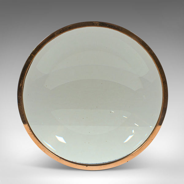 Antique Library Magnifier, English, Bronze, Magnifying Glass, Victorian, C.1900