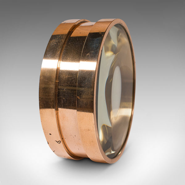 Antique Library Magnifier, English, Bronze, Magnifying Glass, Victorian, C.1900