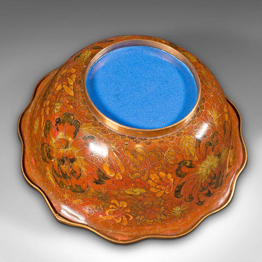 Vintage Decorative Display Bowl, Japanese Cloisonne, Dish, Art Deco ...