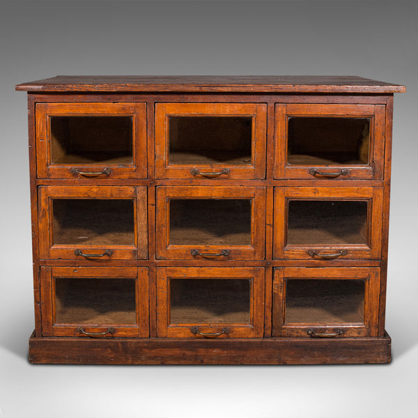 Antique Haberdasher's Cabinet, English, Shop Keeper, Chest of Drawers, Victorian