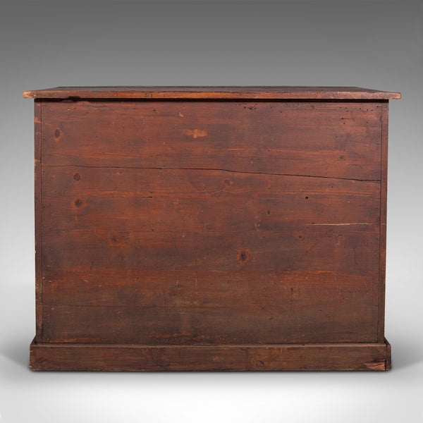Antique Haberdasher's Cabinet, English, Shop Keeper, Chest of Drawers, Victorian