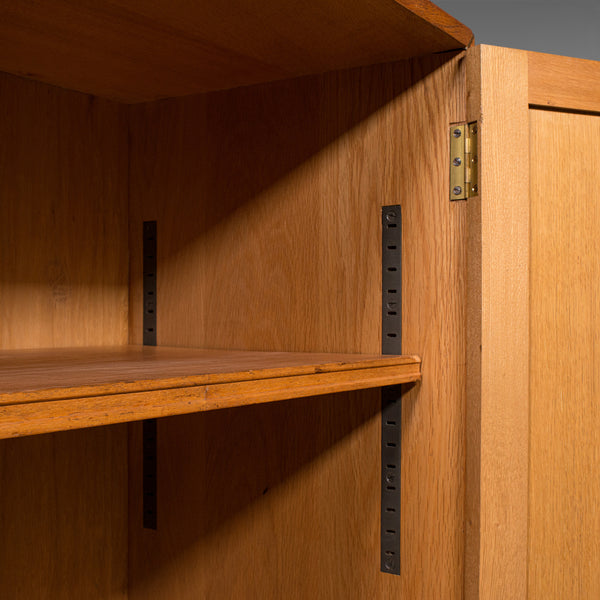 Antique Laboratory Cabinet, English, Oak, Bookcase, Cocktail Cupboard, Edwardian
