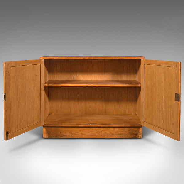 Antique Laboratory Cabinet, English, Oak, Bookcase, Cocktail Cupboard, Edwardian