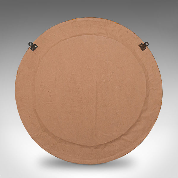 Antique Porthole Mirror, English, Convex, Decorative, Hall, Lounge, Regency