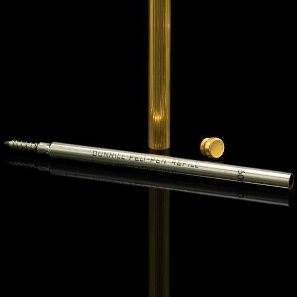 Set of 3 Vintage Dunhill Pens, German, Fountain, Fibre Tip, 14k Gold Nib, Desk