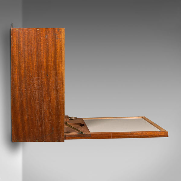 Vintage Chemist's Dispensing Cabinet, English, Walnut, Apothecary Set, C.1950