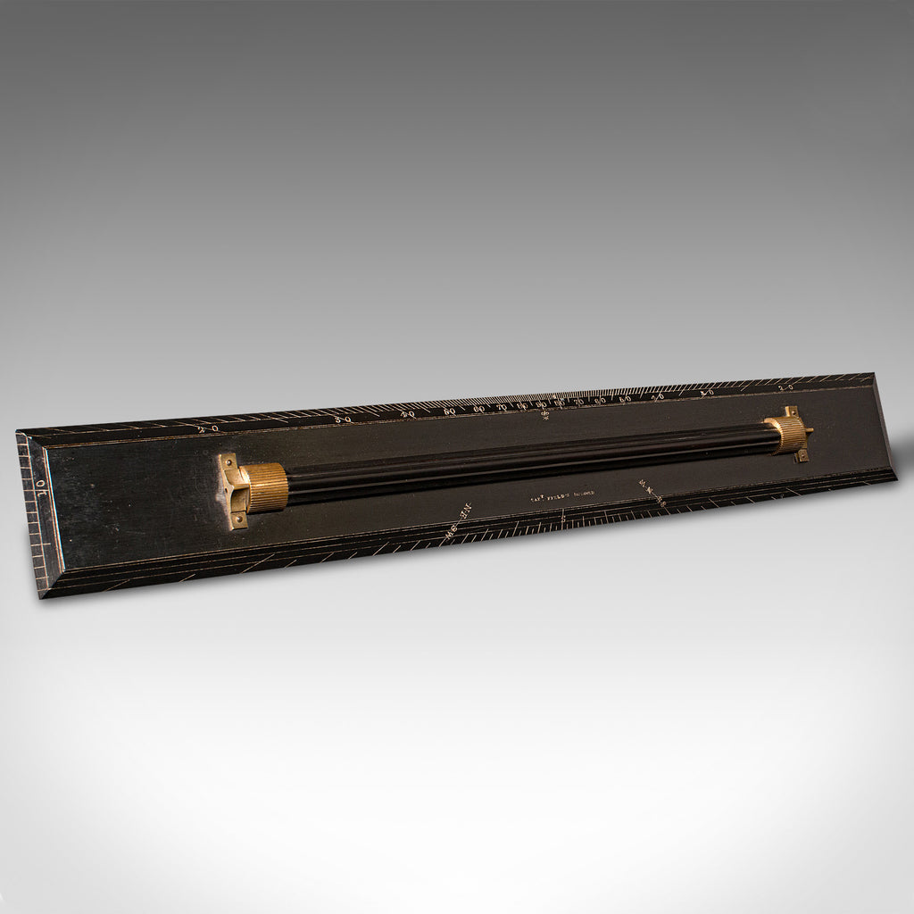 Antique Nautical Rolling Ruler, English, Maritime, Draughtsman ...