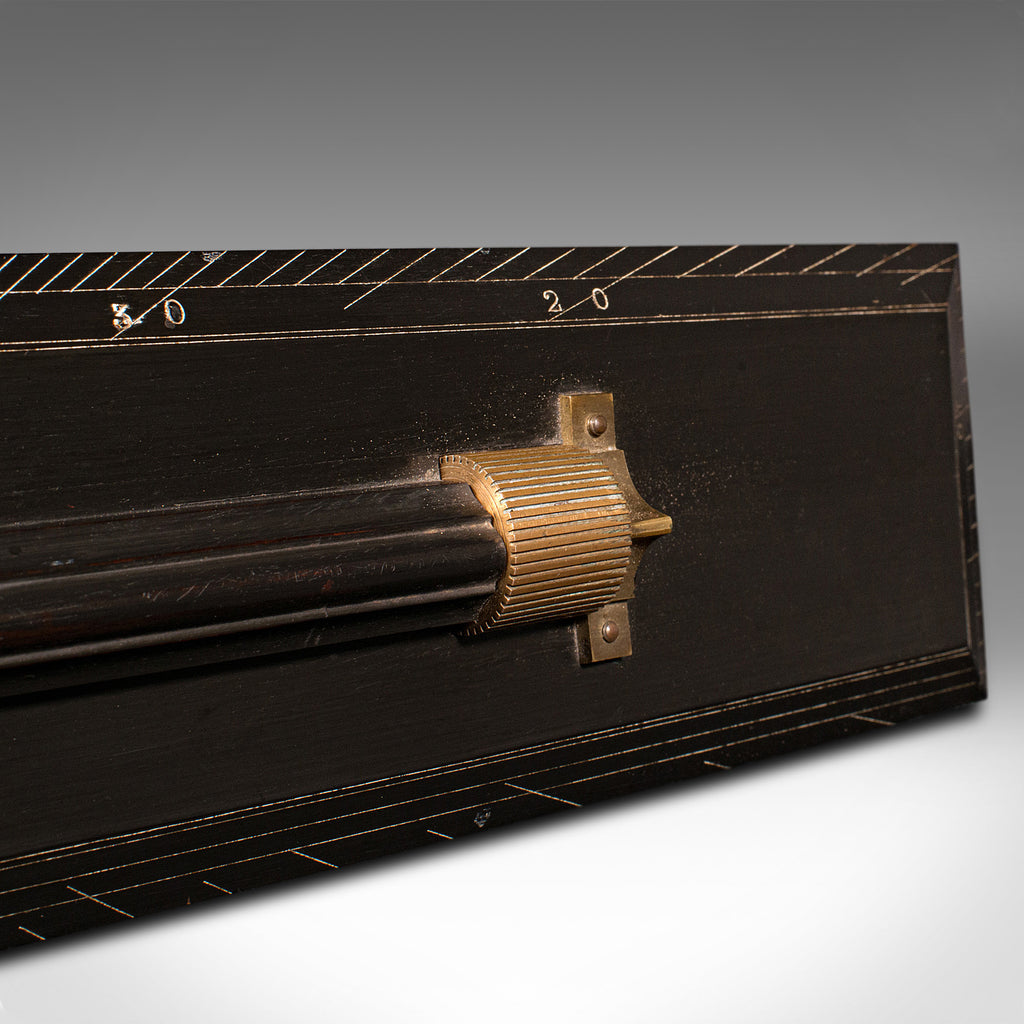 Antique Nautical Rolling Ruler, English, Maritime, Draughtsman ...