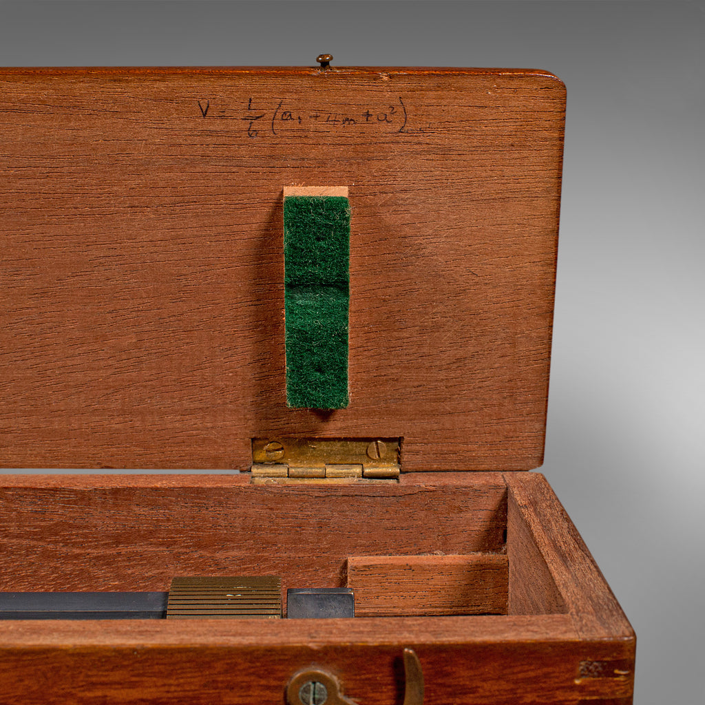 Antique Draughtsman's Rolling Ruler, English Cartographer's Instrument ...