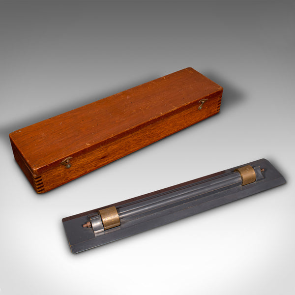 Antique Draughtsman's Rolling Ruler, English Cartographer's Instrument ...