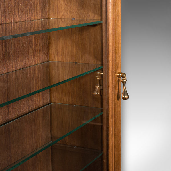 Vintage Bespoke Display Cabinet, English, Retail, Collector Shelves, Showcase