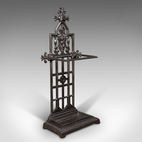 Antique Decorative Stick Stand, English, Hallway, Umbrella Rack, Victorian, 1900