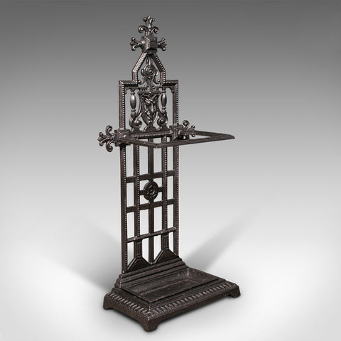 Antique Decorative Stick Stand, English, Hallway, Umbrella Rack, Victorian, 1900