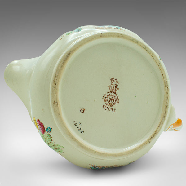 Vintage Saucing Jug, English, Ceramic, Decorative, Condiment Pot, Mid Century