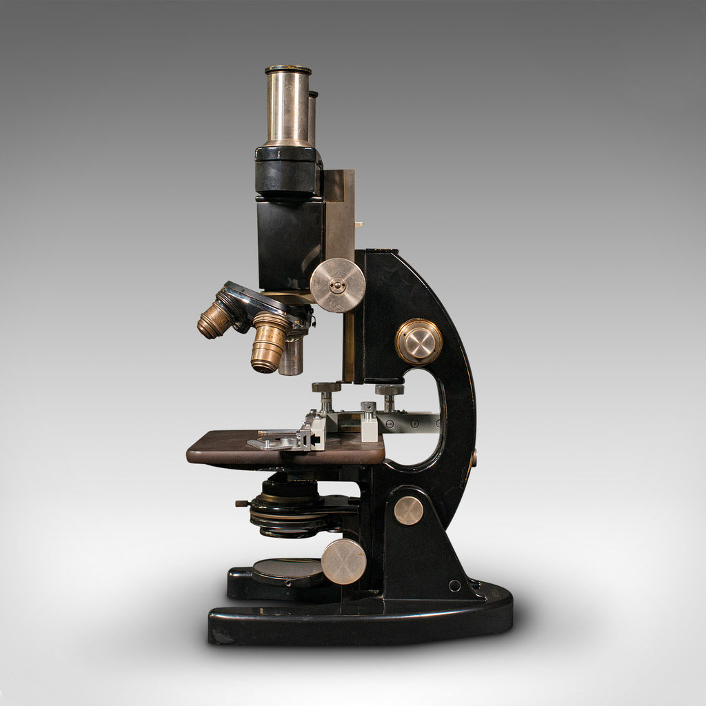 Vintage Laboratory Microscope, German, Scientific Instrument, Carl ...