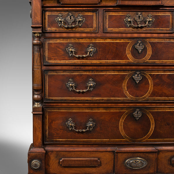 Vintage Decorative Chest of Drawers, English, Drawing Room, Georgian Revival
