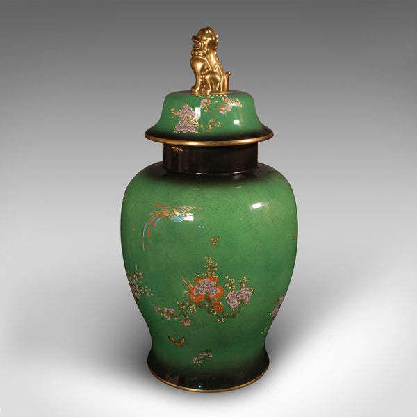 Large Vintage Decorative Temple Urn, English, Ceramic, Vase, Mid 20th Century