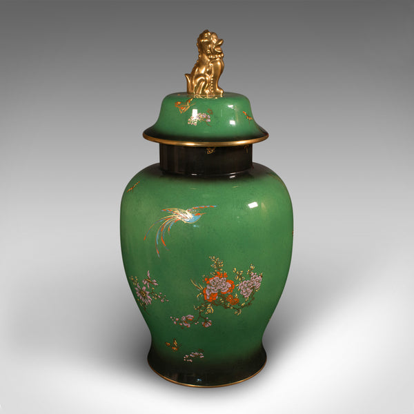 Large Vintage Decorative Temple Urn, English, Ceramic, Vase, Mid 20th Century