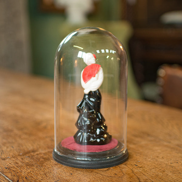 Small Antique Display Dome, English, Glass, Specimen, Decor, Victorian, C.1890