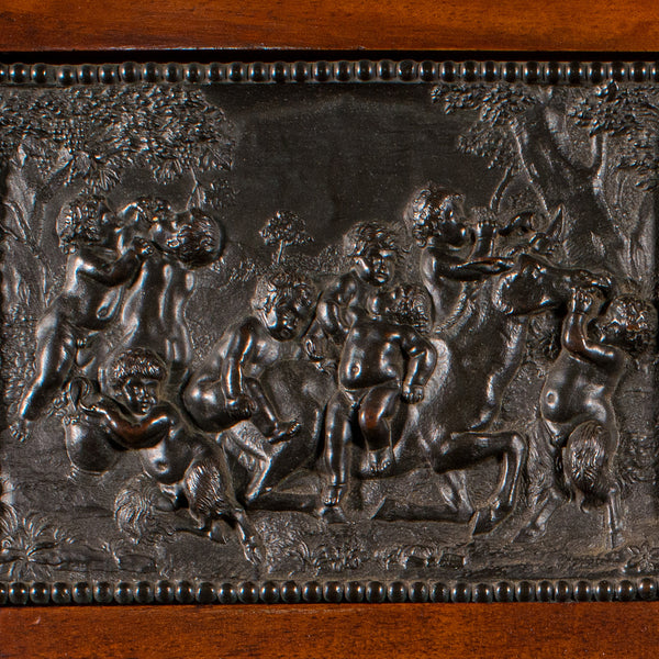 Antique Bacchanalian Frieze, Italian, Bronze, Grand Tour, Victorian, Circa 1850