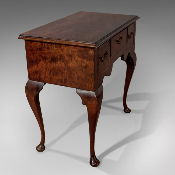 Antique Lowboy, English Edwardian Mahogany Desk, Circa 1910 - London Fine Antiques