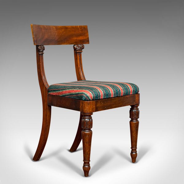 Antique Set of Six Dining Chairs, Mahogany Suite, Spillman and Co, Regency c1820 - London Fine Antiques