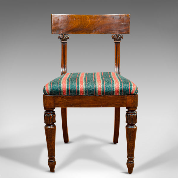 Antique Set of Six Dining Chairs, Mahogany Suite, Spillman and Co, Regency c1820 - London Fine Antiques