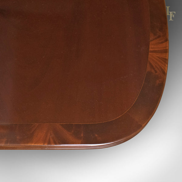 8-10 Seat Dining Table in Regency Taste, English, Mahogany, Harrods - London Fine Antiques