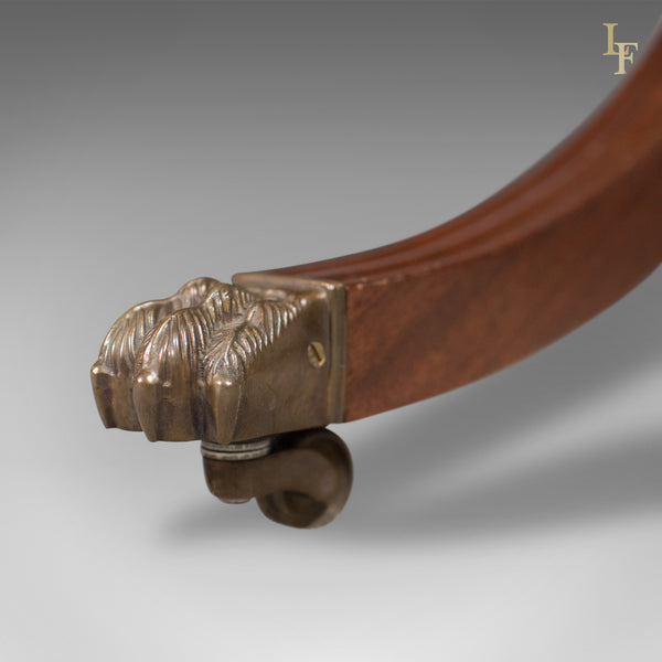 8-10 Seat Dining Table in Regency Taste, English, Mahogany, Harrods - London Fine Antiques