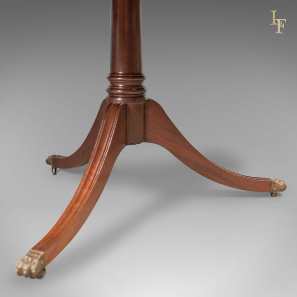 8-10 Seat Dining Table in Regency Taste, English, Mahogany, Harrods - London Fine Antiques