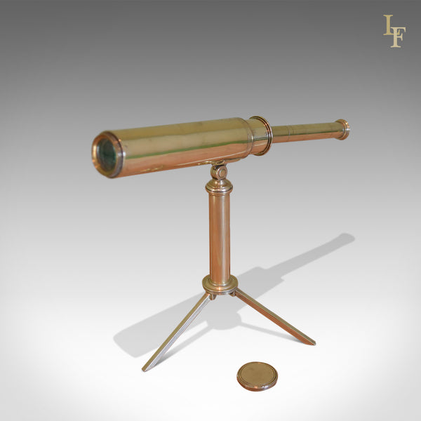 Rare Miniature Dollond Antique Telescope, 1" Refracting Achromatic, C18th - London Fine Antiques