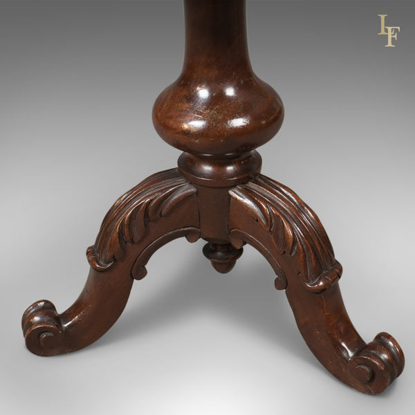 Adjustable Antique Piano Stool, Mahogany, Victorian, English c.1880 - London Fine Antiques
