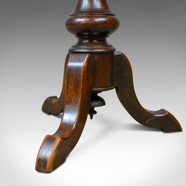 Adjustable Antique Piano Stool, English, Victorian, Walnut, Music, Circa 1880 - London Fine Antiques
