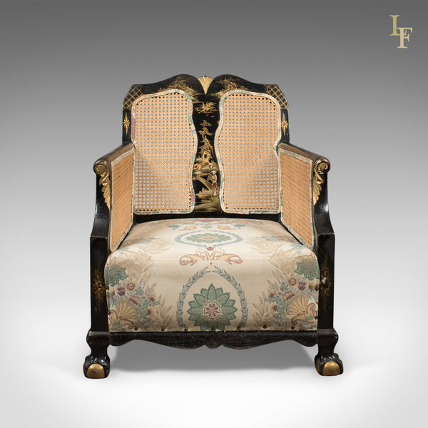 Aesthetic Movement Antique Conservatory Suite, Chinoiserie Bergere c.1890 - London Fine Antiques