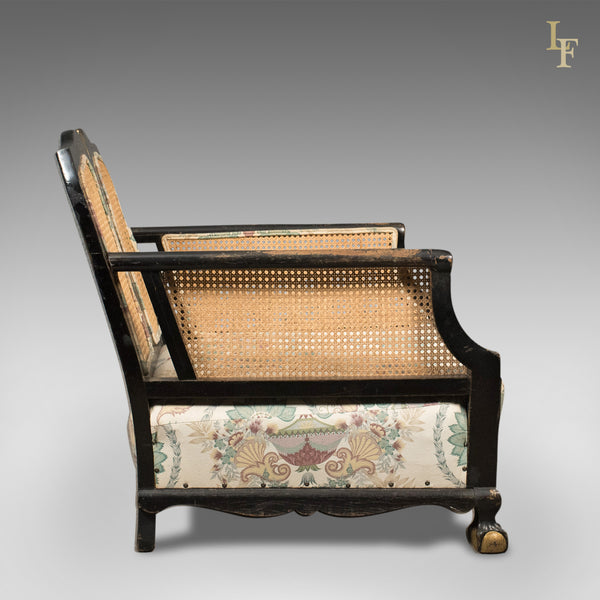 Aesthetic Movement Antique Conservatory Suite, Chinoiserie Bergere c.1890 - London Fine Antiques
